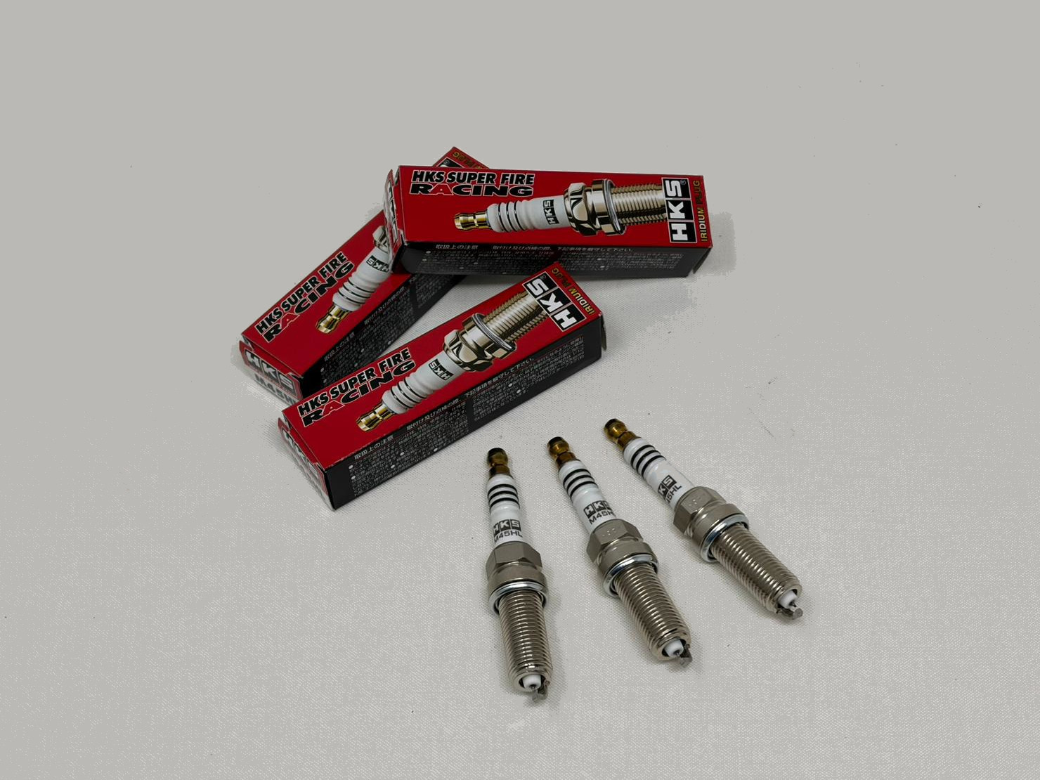 Pre-Gapped HKS One Step Colder Spark Plug SET of 3 - GRC/Yaris Pre-Gapped HKS One Step Colder Spark Plug SET of 3 - GRC/Yaris